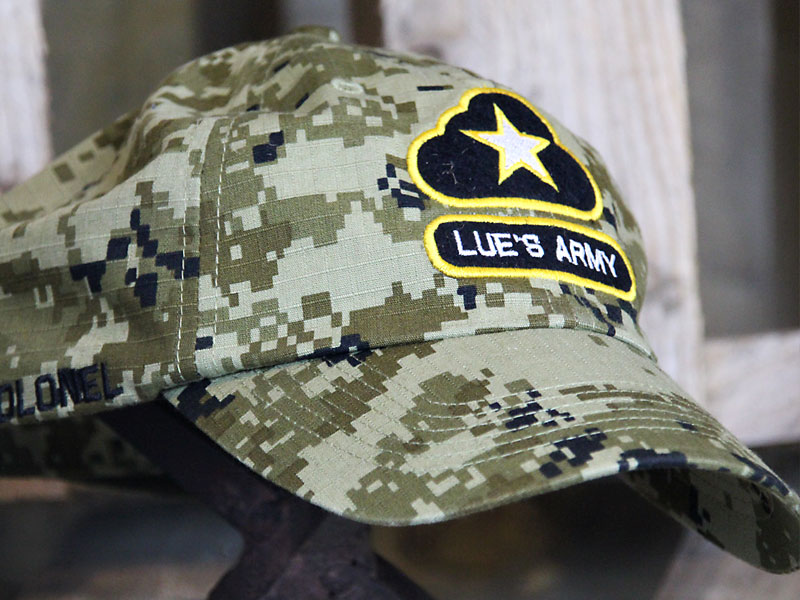 Amazon Army cap with applique