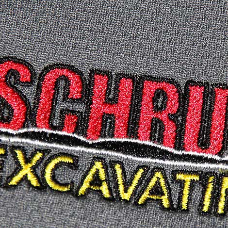 Schrupp Excavating embroidered